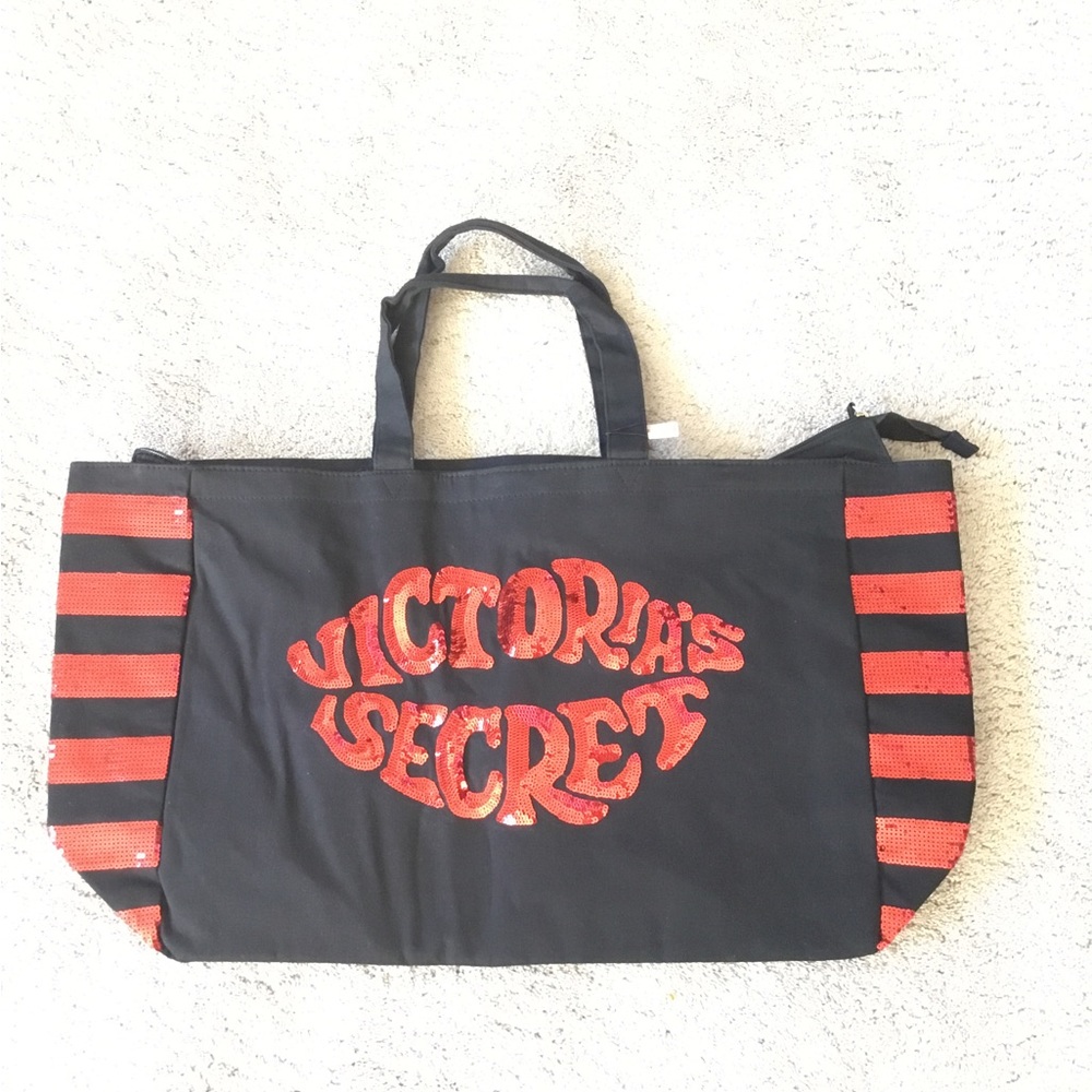 Victoria’s Secret Oversized Logo Tote Bag NWT